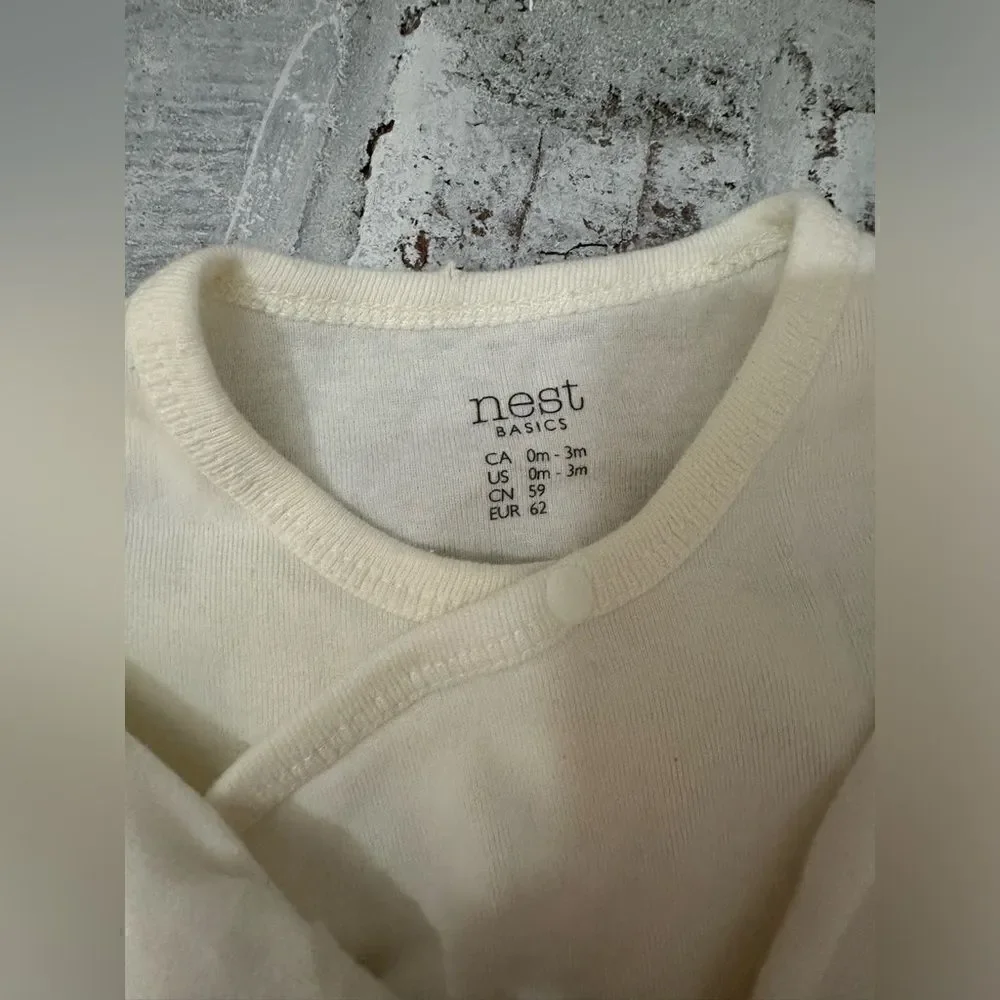 Nest Designs Sleep Sack with Onesies bundle 0-6 months